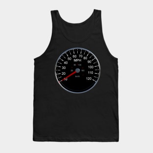 Speedometer MPH Tank Top